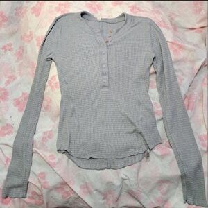 Free people 'One of The Girls' Henley Top.